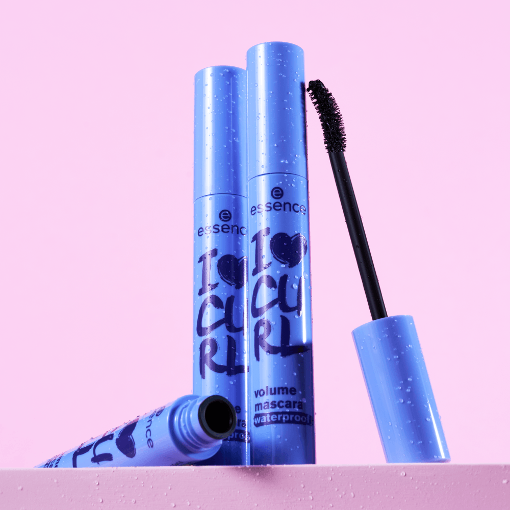 Essence Máscara de Pestañas Voluminizadora I Love Curl Resistente Al Agua