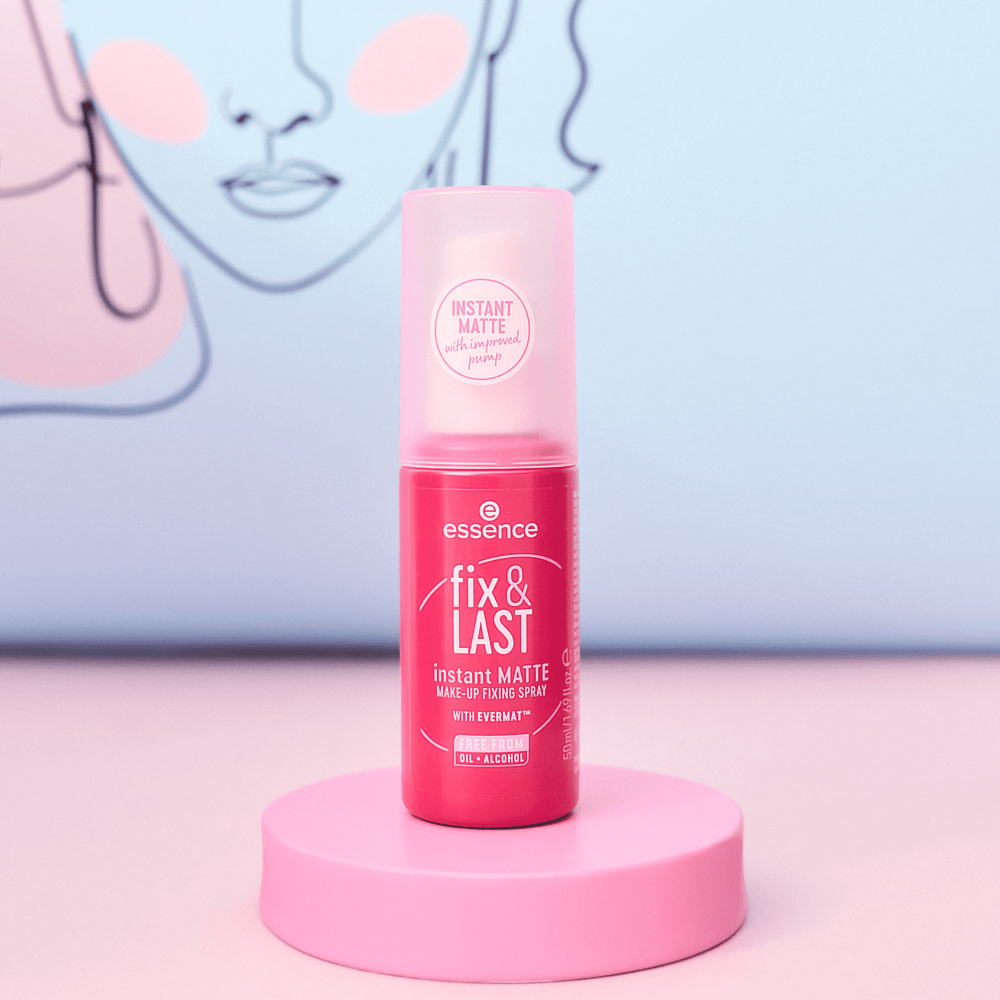 Essence Spray Fijador de Maquillaje Fix & Last Instant Matte