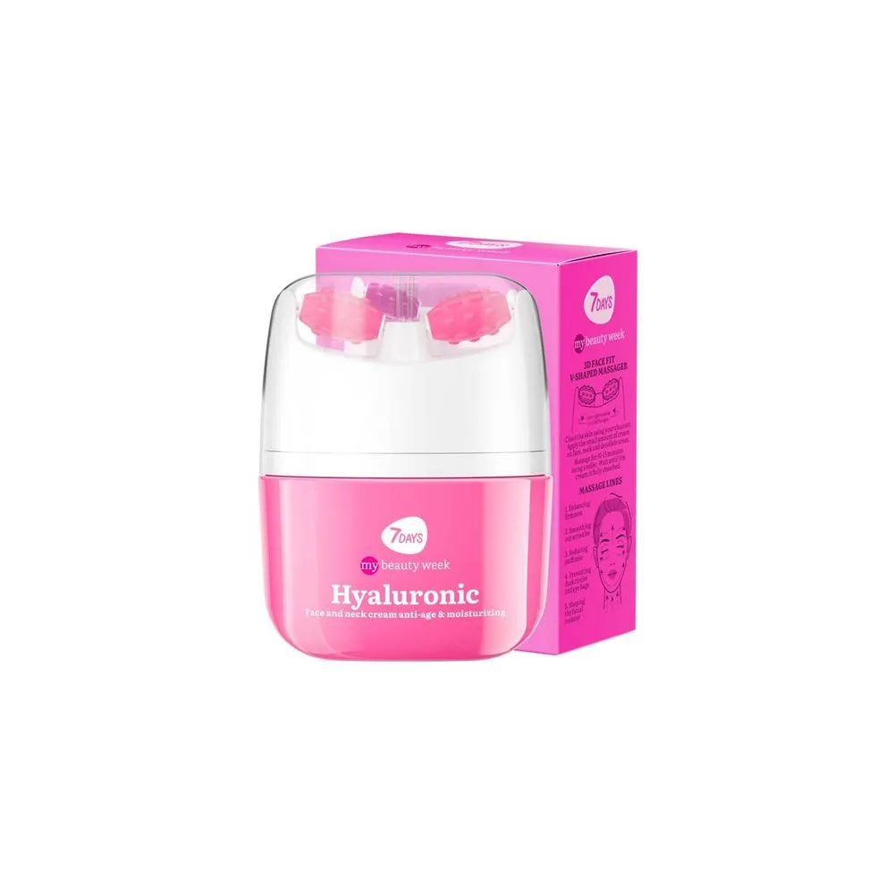7Days Crema Ácido Hialurónico con Masajeador - Cream Anti-Age Concentrate Hyaluronic