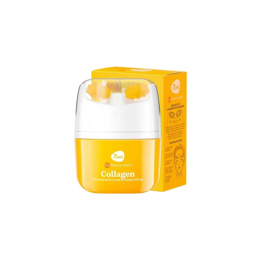 7Days Crema Colágeno con Masajeador - V-Shaping Facial Lifting Concentrate Collagen