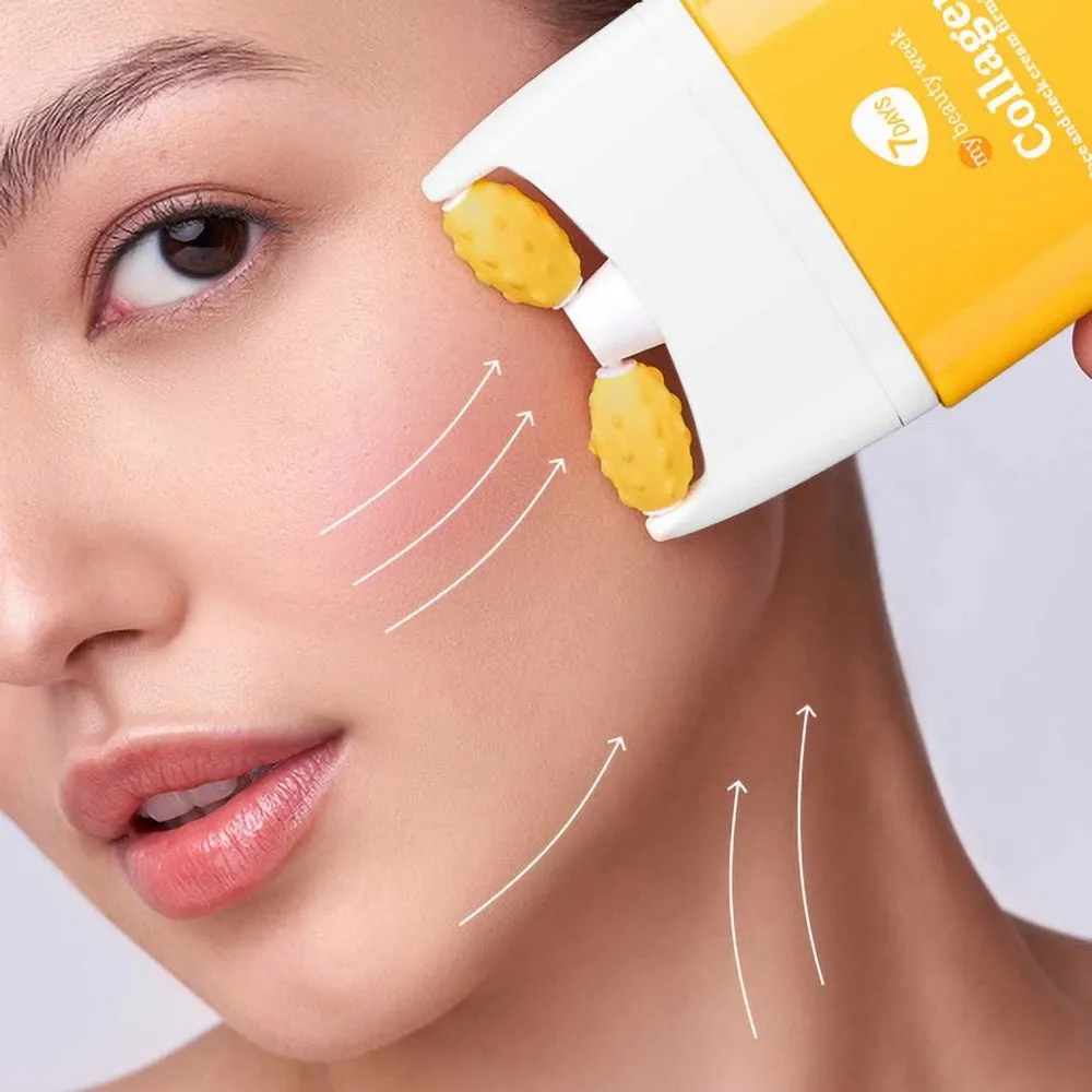 7Days Crema Colágeno con Masajeador - V-Shaping Facial Lifting Concentrate Collagen