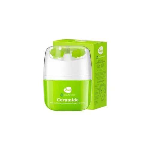 7Days Crema Facial Ceramidas Hidratante con Masajeador - Cream Moisturizing & Repairing Ceramide