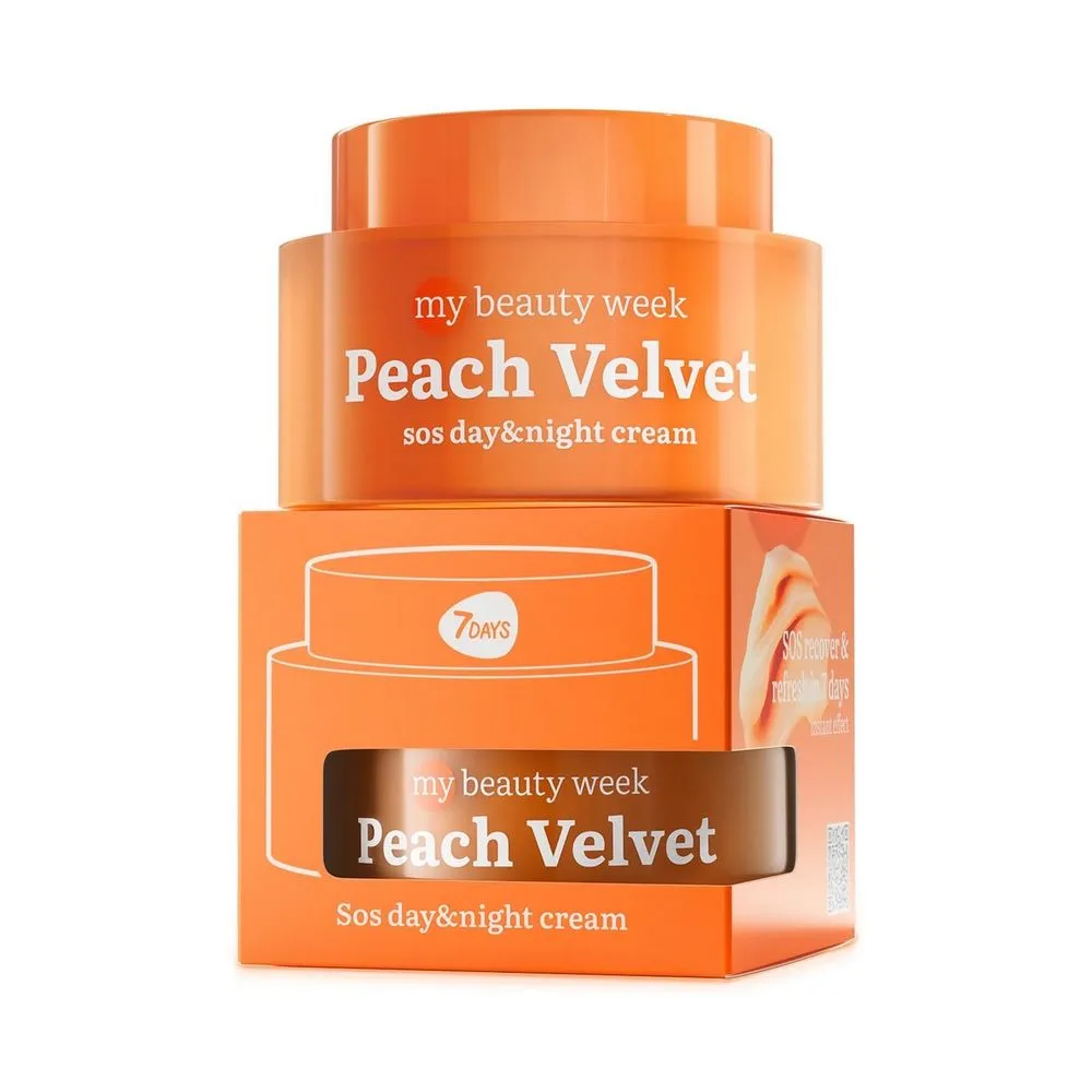 7Days Crema Hidratante Frutas Tropicales - S.O.S Cream Peach Velvet