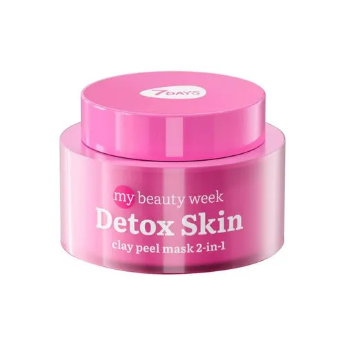 7Days Mascarilla de Arcilla Exfoliante - Clay Peel Mask 2In1 Detox Skin
