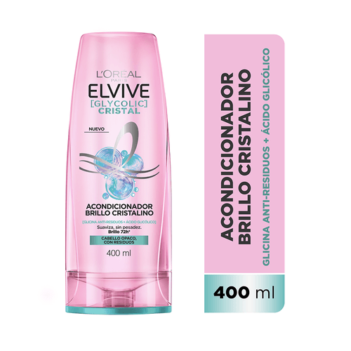 Elvive Acondicionador Elvive Glycolic Cristal