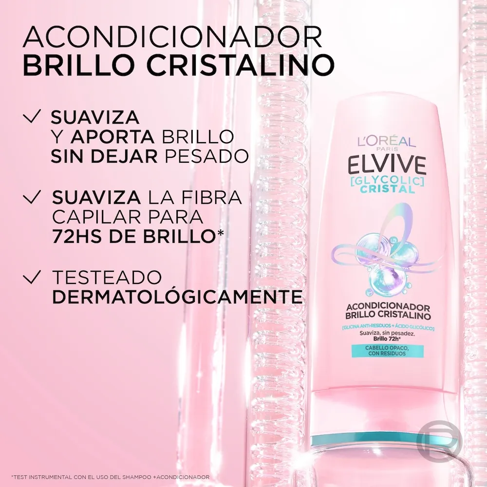 Elvive Acondicionador Elvive Glycolic Cristal