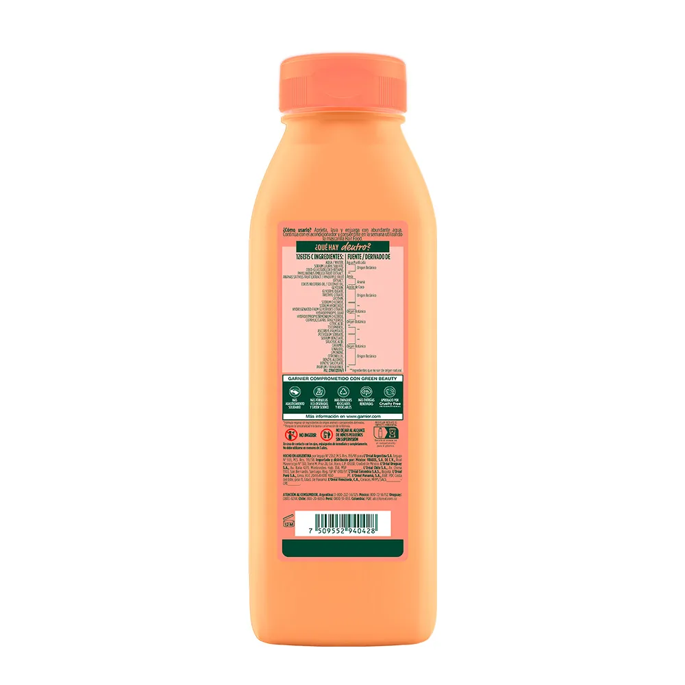 Garnier Shampoo Fructis Hair Food Ananá