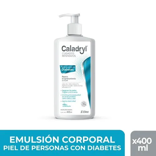 Caladryl Emulsión Corporal Para Personas Con Diabetes