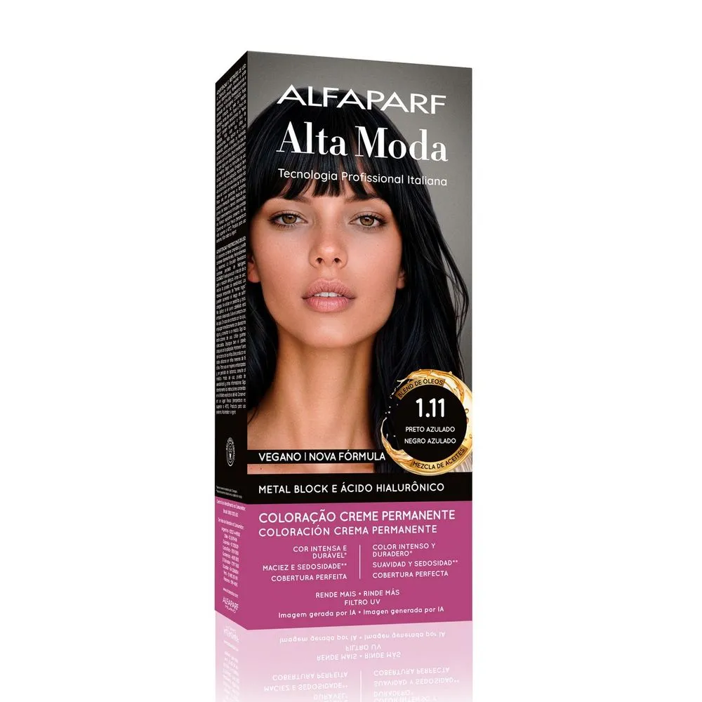 Alta Moda Kit Coloración Permanente Máximo Color y Brillo