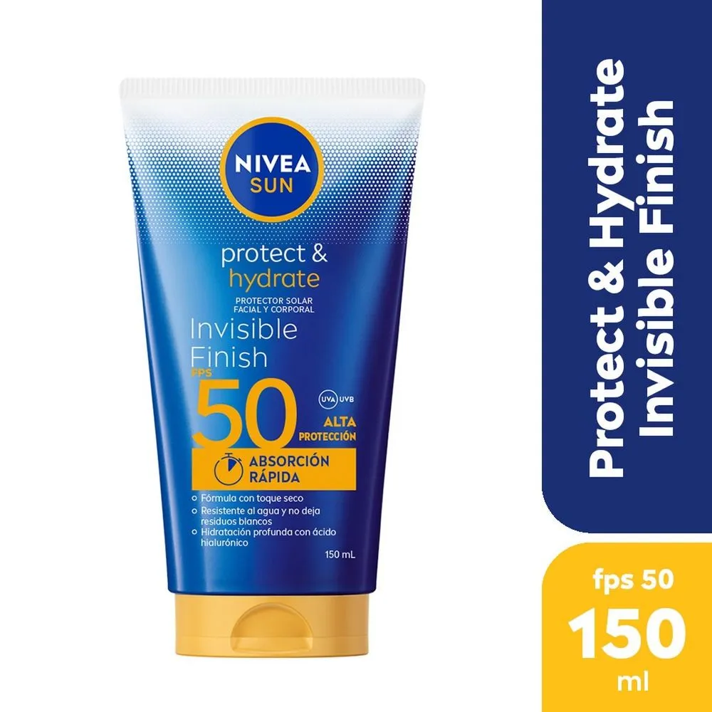 Nivea Protector solar Protect & Hydrate Invisible Finish FPS 50