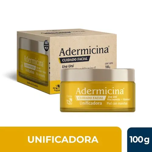 Adermicina Crema Facial Unificadora con Uva Ursi
