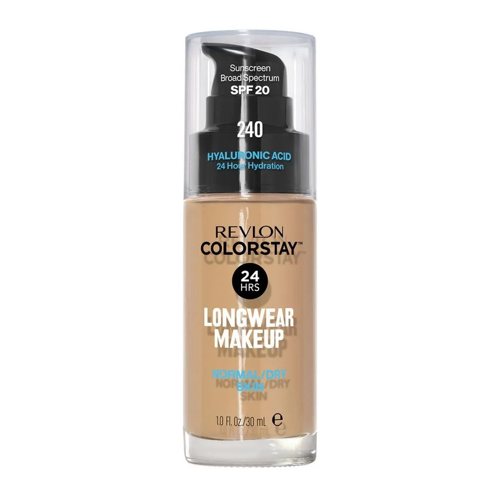 Revlon Base Colorstay 24Hs Longwear MakeUp Piel Normal a Seca FPS 20