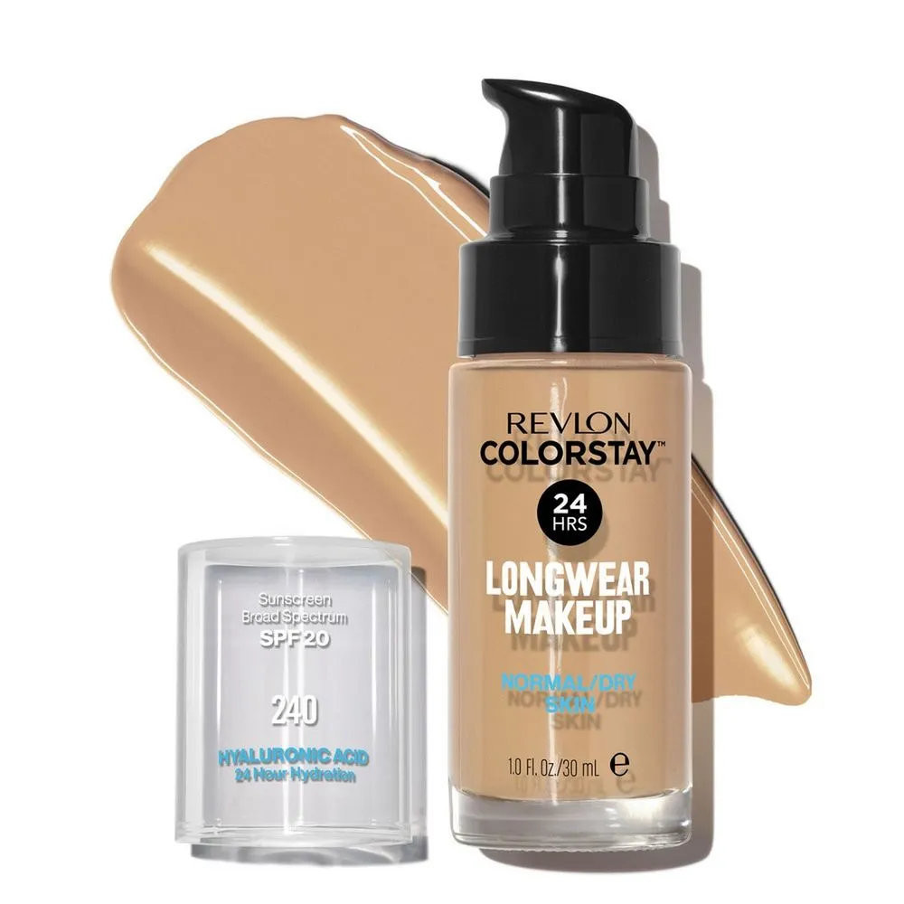 Revlon Base Colorstay 24Hs Longwear MakeUp Piel Normal a Seca FPS 20