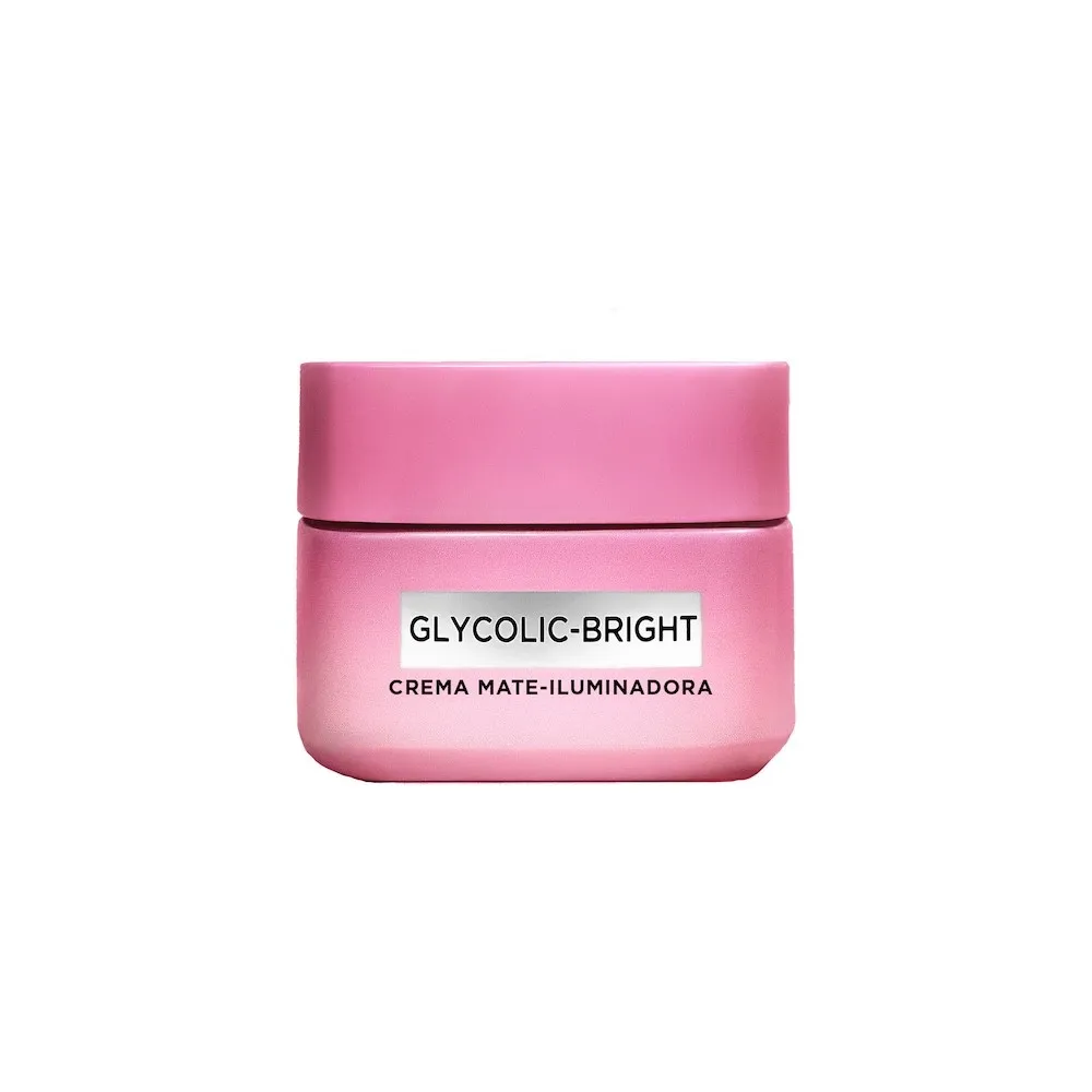 L'Oréal París Crema Mate Iluminadora Glycolic Bright