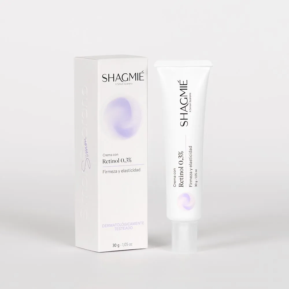 Shagmie Crema con Retinol 0,3% firmeza y elasticidad