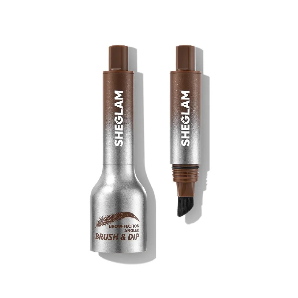 Sheglam Dúo de Cejas Brow-Fection Angled Brush & Dip