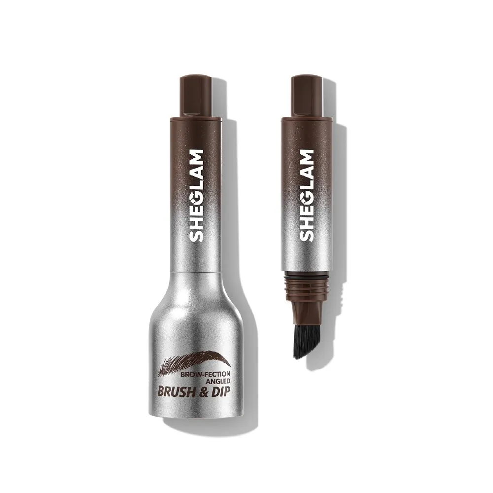 Sheglam Dúo de Cejas Brow-Fection Angled Brush & Dip