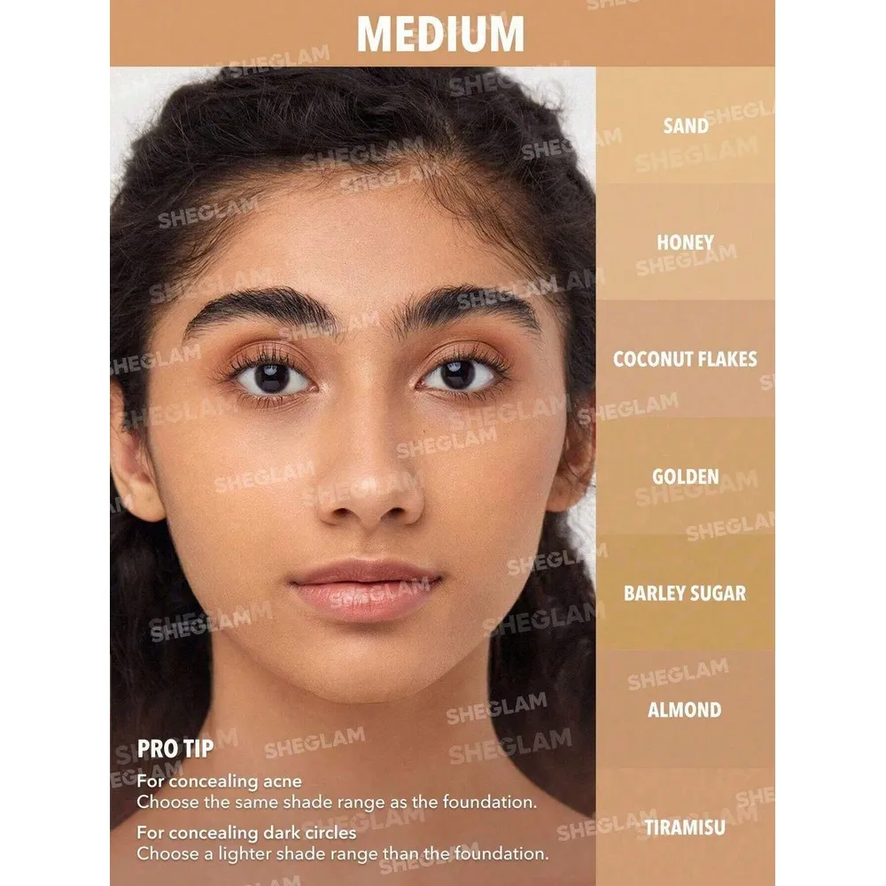 Sheglam Corrector Cobertura Amplia Like Magic 12HR