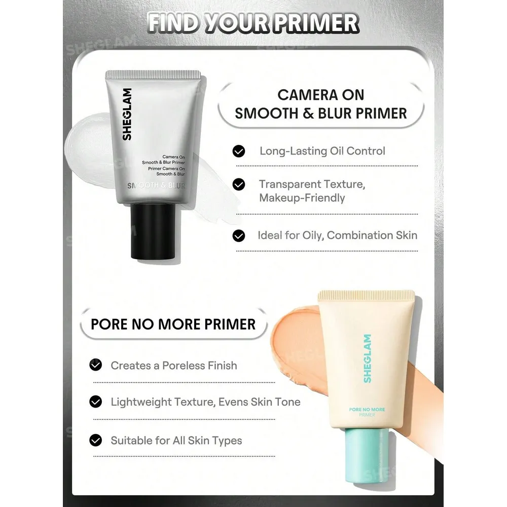 Sheglam Primer Suavizante Camera On Smooth & Blur Primer