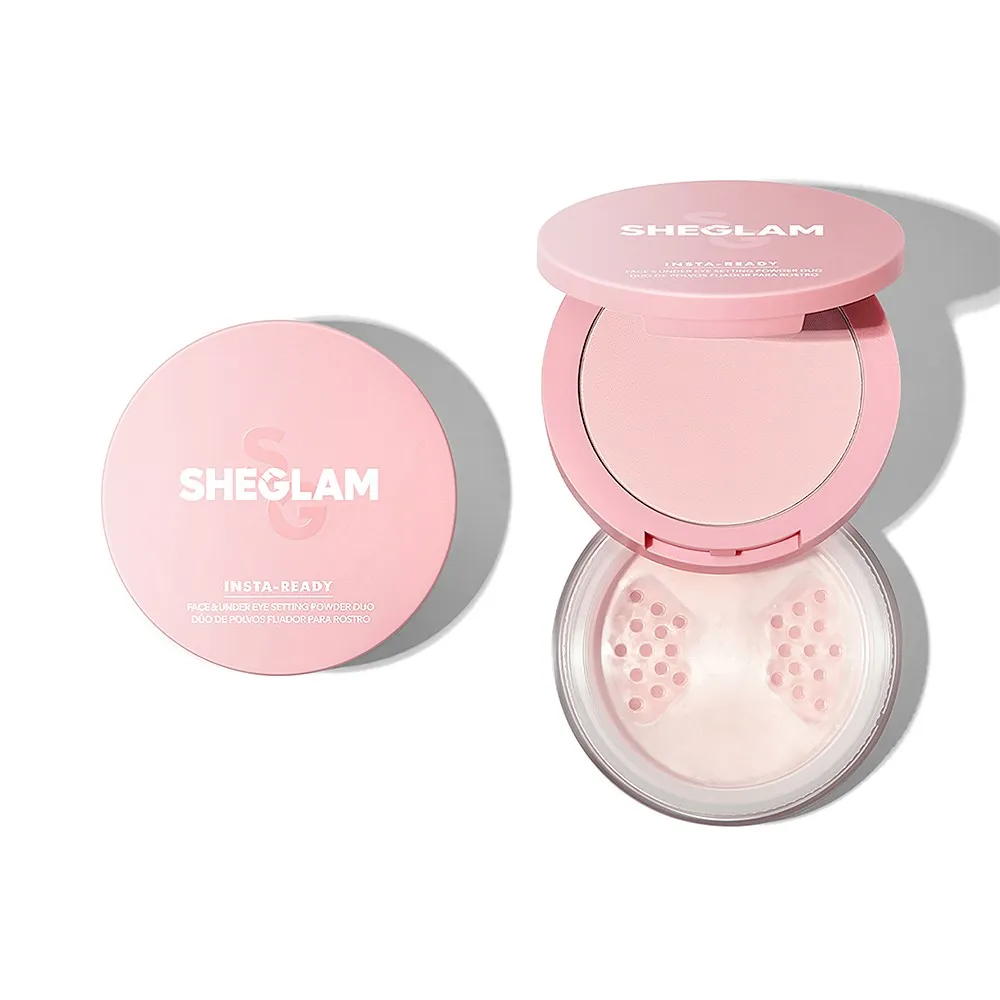 Sheglam Polvo Fijador Dúo Insta-Ready Face & Under Eye Setting Powder