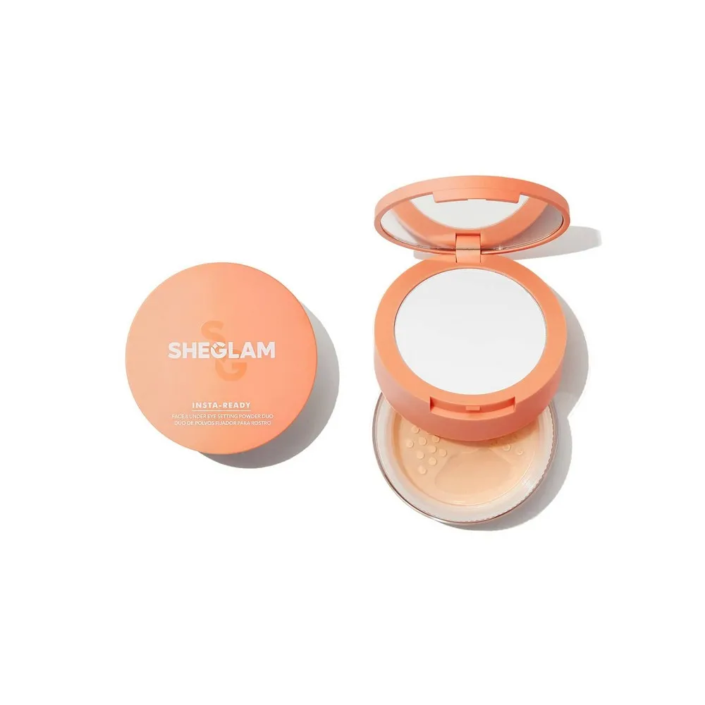 Sheglam Polvo Fijador Dúo Insta-Ready Face & Under Eye Setting Powder
