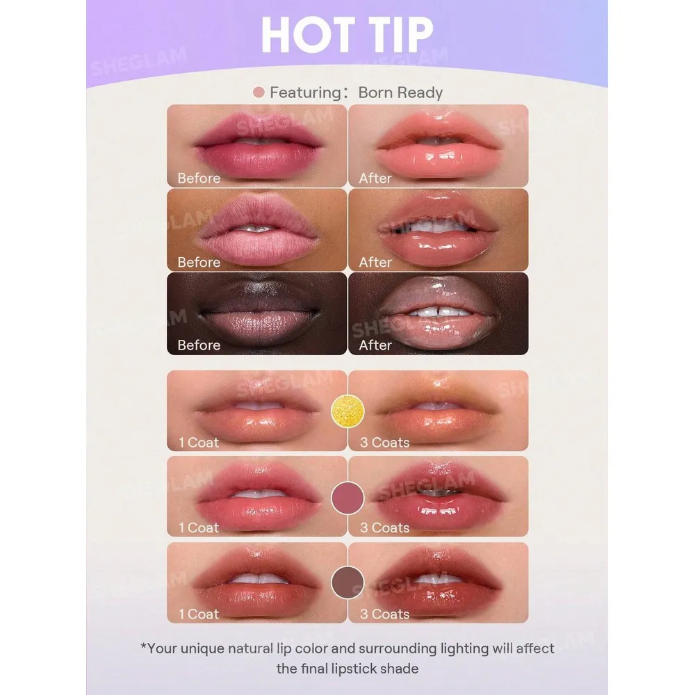 Sheglam Brillo Labial Glass Lock Air Gloss