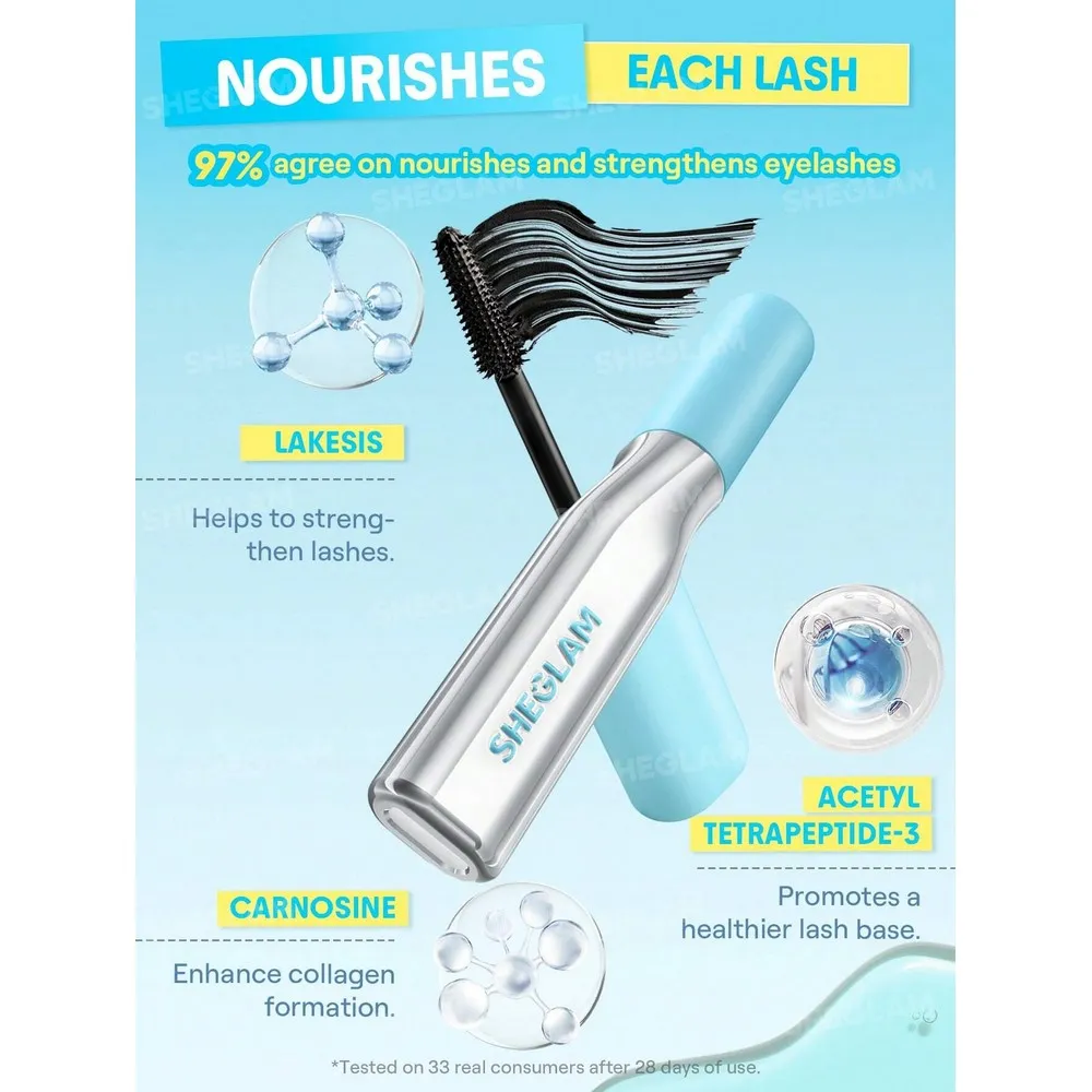 Sheglam Máscara de Pestañas Lashlighter Infinite Tubing Mascara