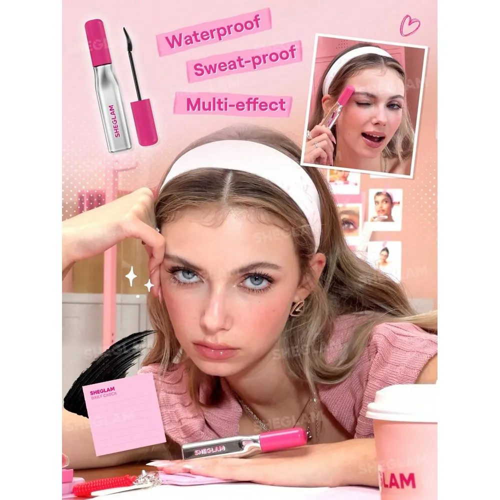 Sheglam Máscara de Pestañas Resistente al Agua Lashlighter Up & Out Mascara