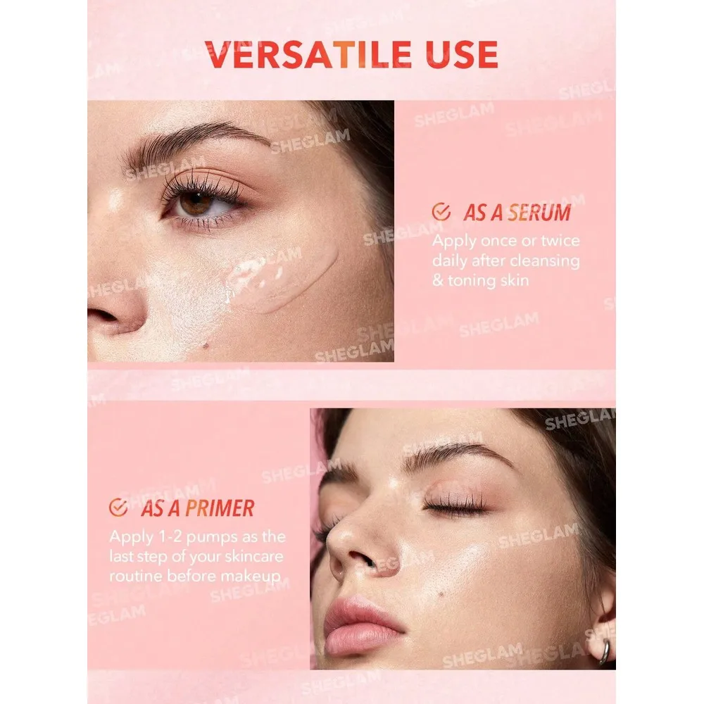 Sheglam Primer Sérum Melon Melt Niacinamide Serum Primer