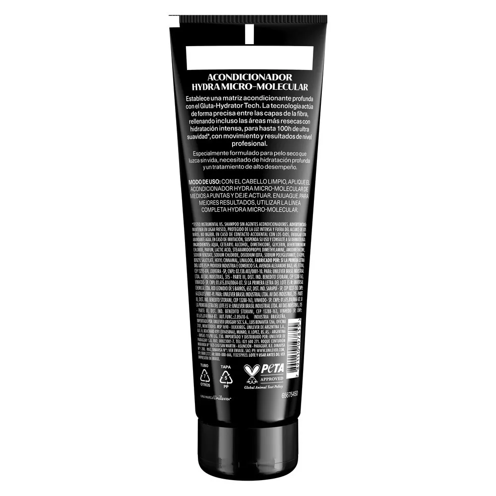 Tresemmé Acondicionador Hydra Micro-Molecular