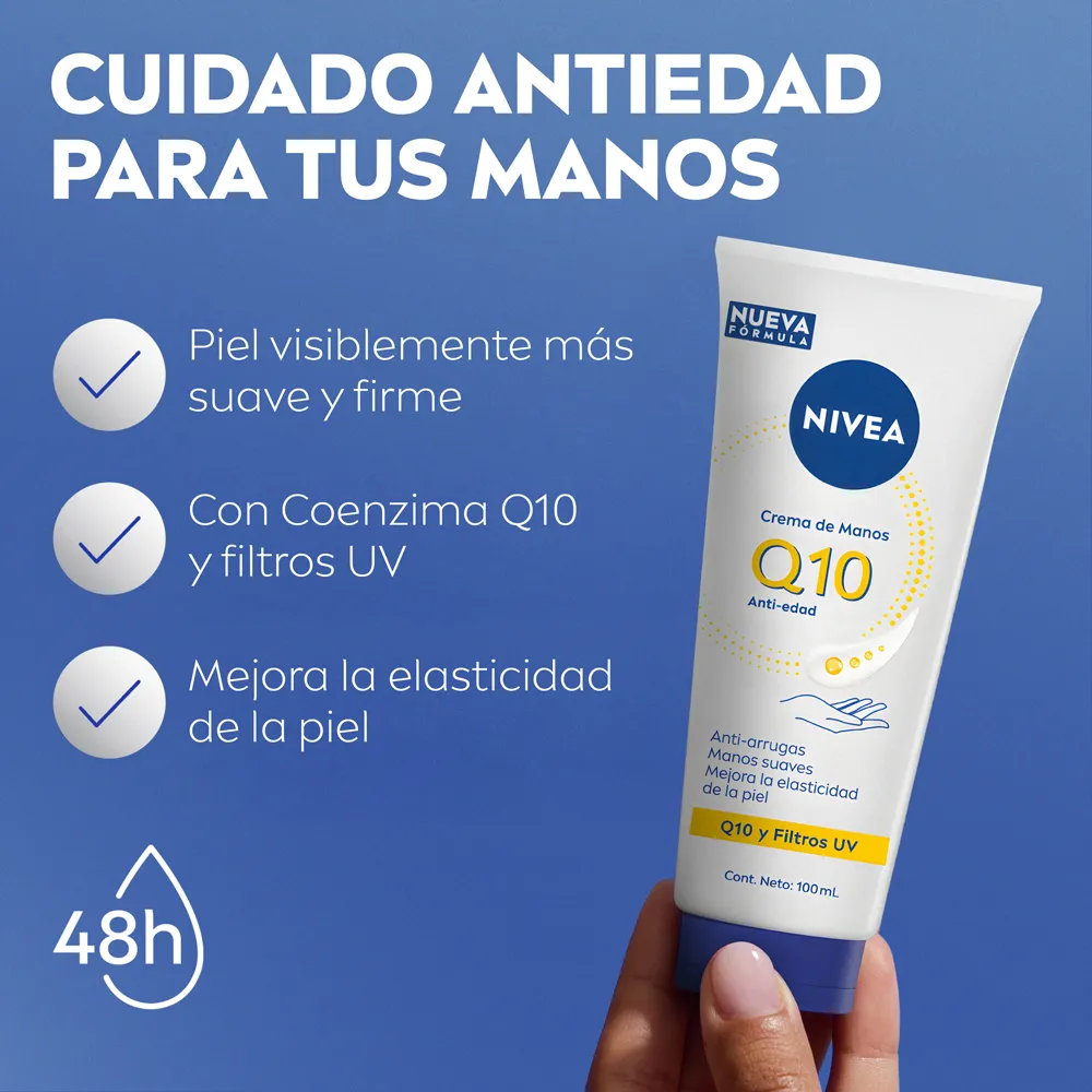 Nivea Crema de Manos Nivea Q10 Antiarrugas 3 en 1