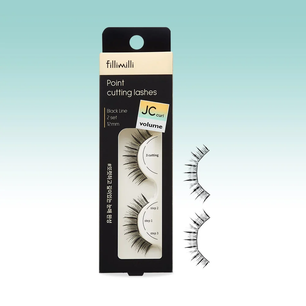 FILLIMILLI Point Cutting Lash 04 New Smoky J Curl (12mm)