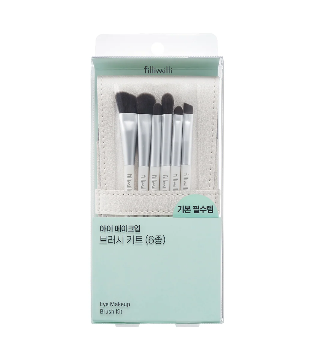 FILLIMILLI Eye Makeup Brush Kit 6 pzs