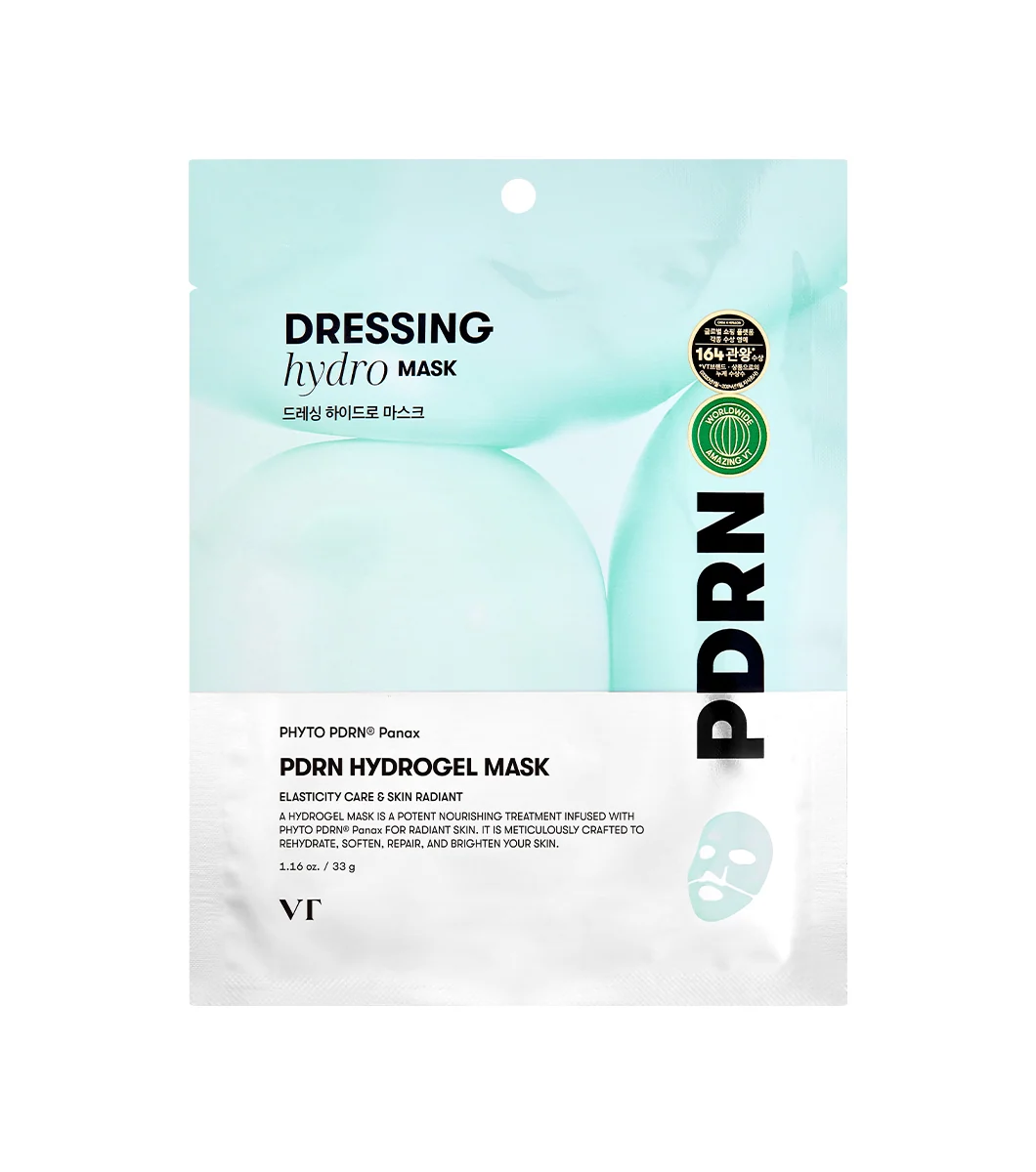 VT Cosmetics Mascarilla de Hidrogel Regeneradora con PDRN, Escualano y Niacinamida