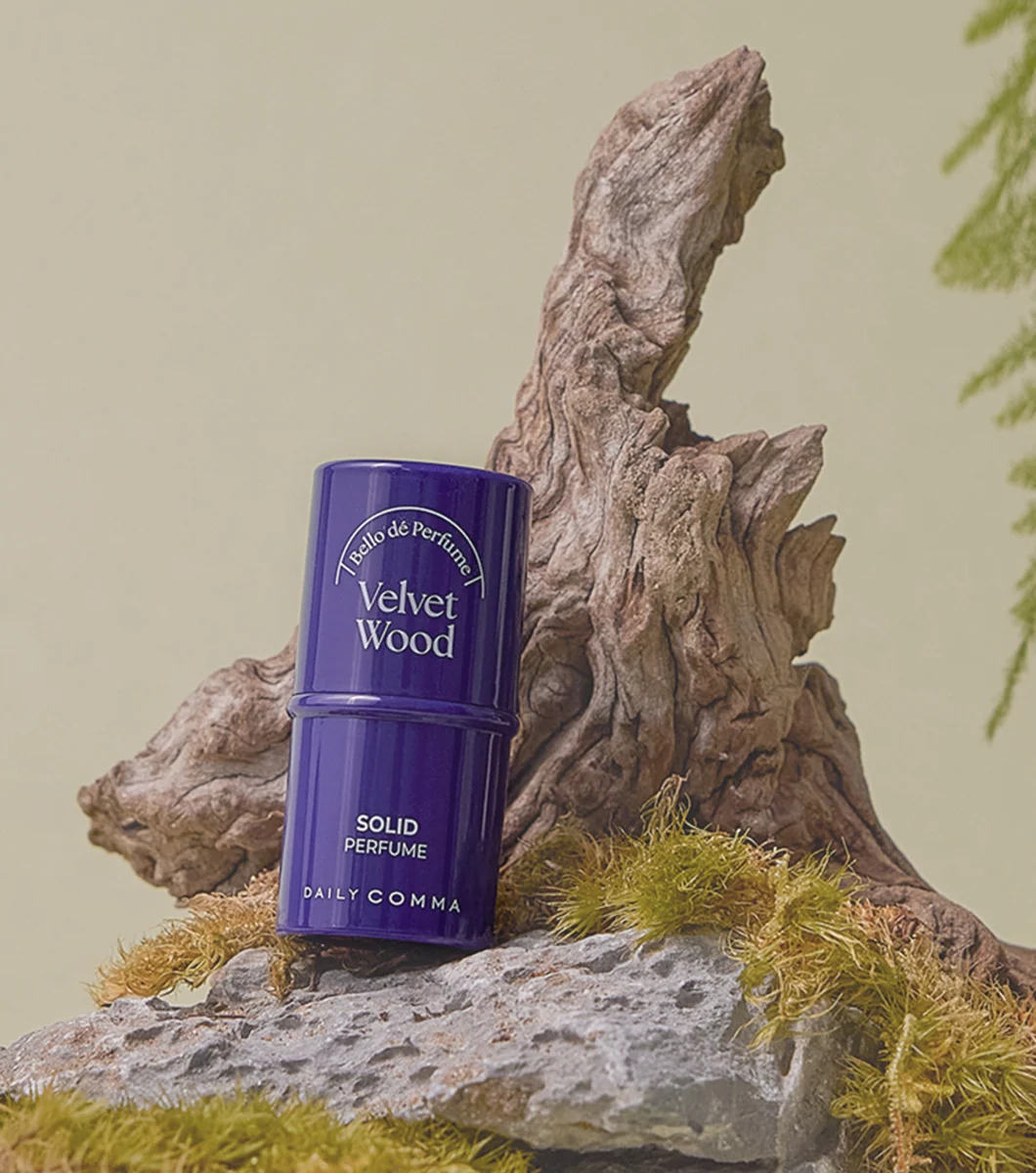 DAILY COMMA Most Perfume Solido 4.7g Velvet Wood