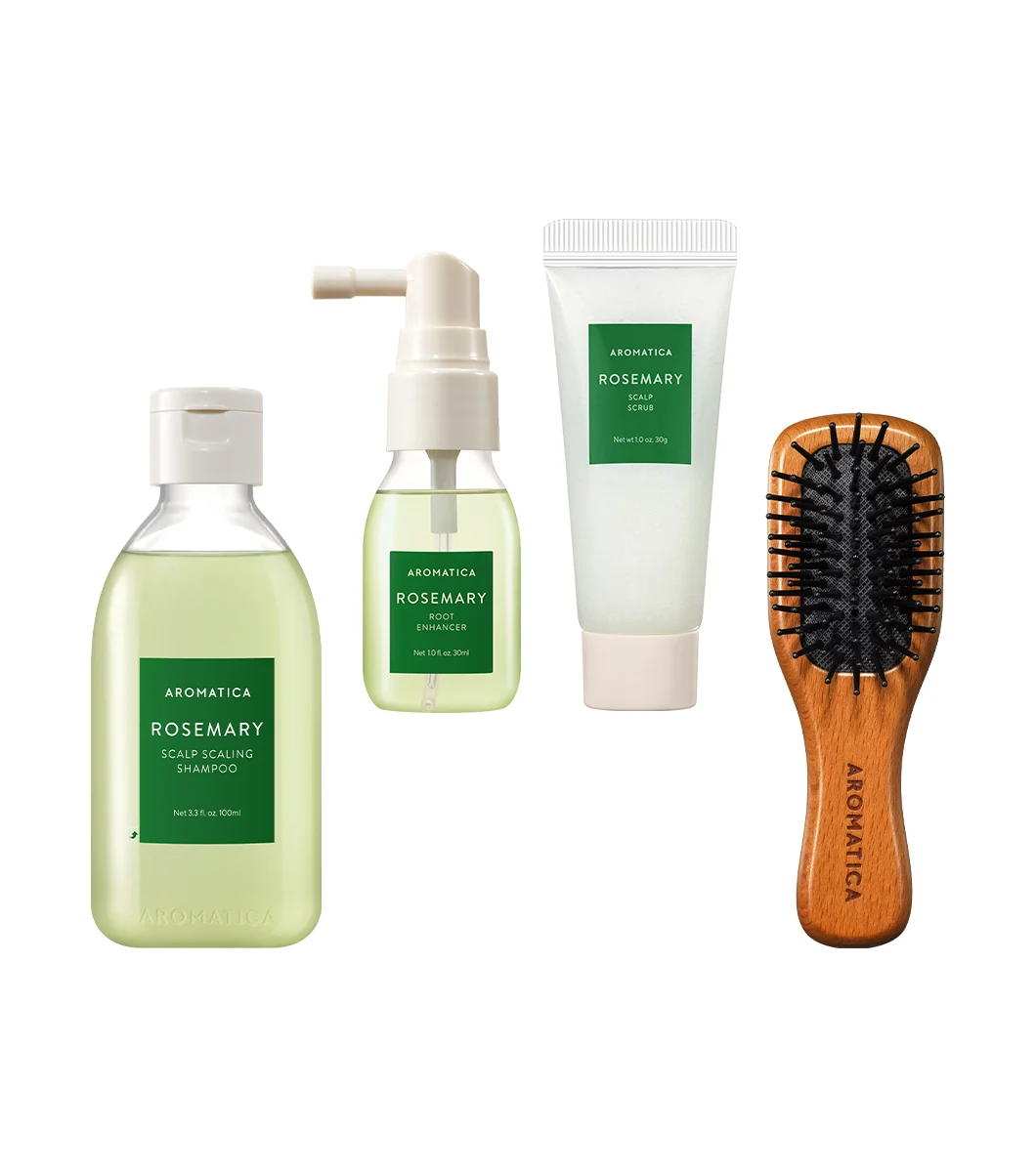 AROMATICA Rosemary Scalp Scaling Trial Kit