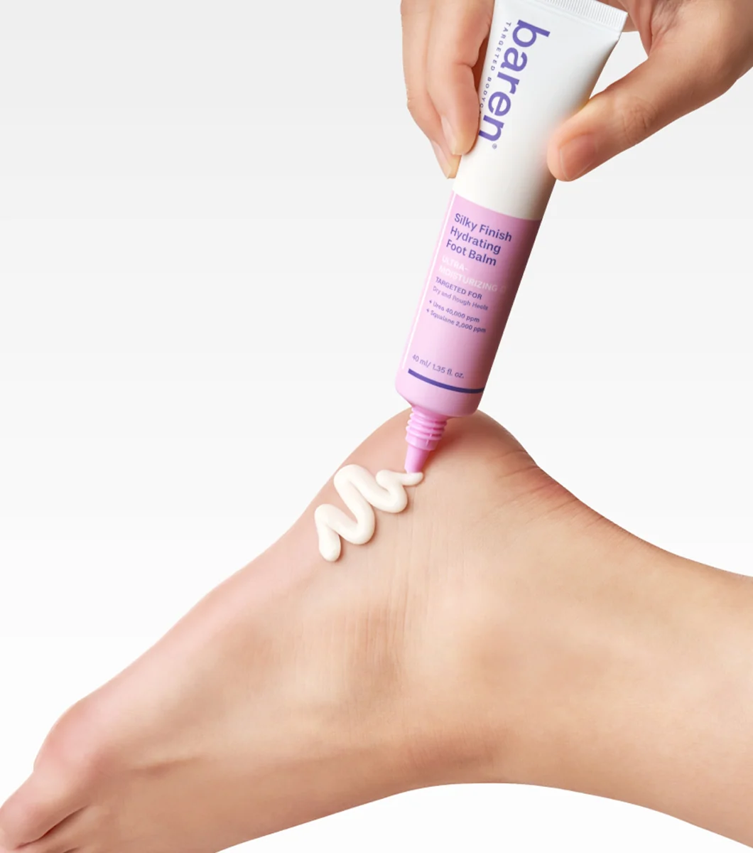 BAREN Silky Finish Hydrating Foot Balm 40ml