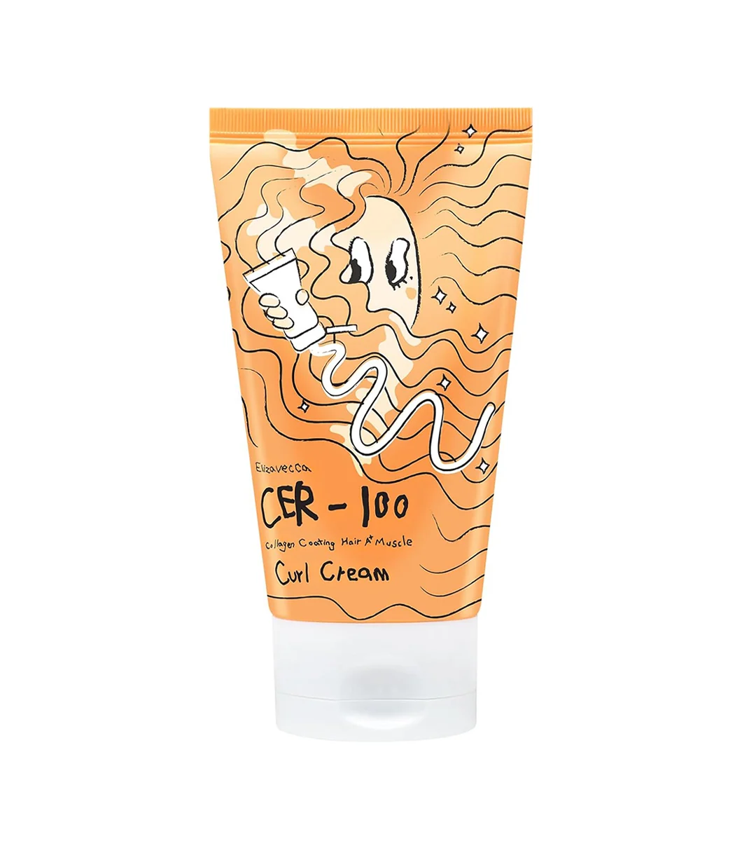 ELIZAVECCA CER-100 Collagen Coating Hair A+ Muscle Curl Cream 120ml