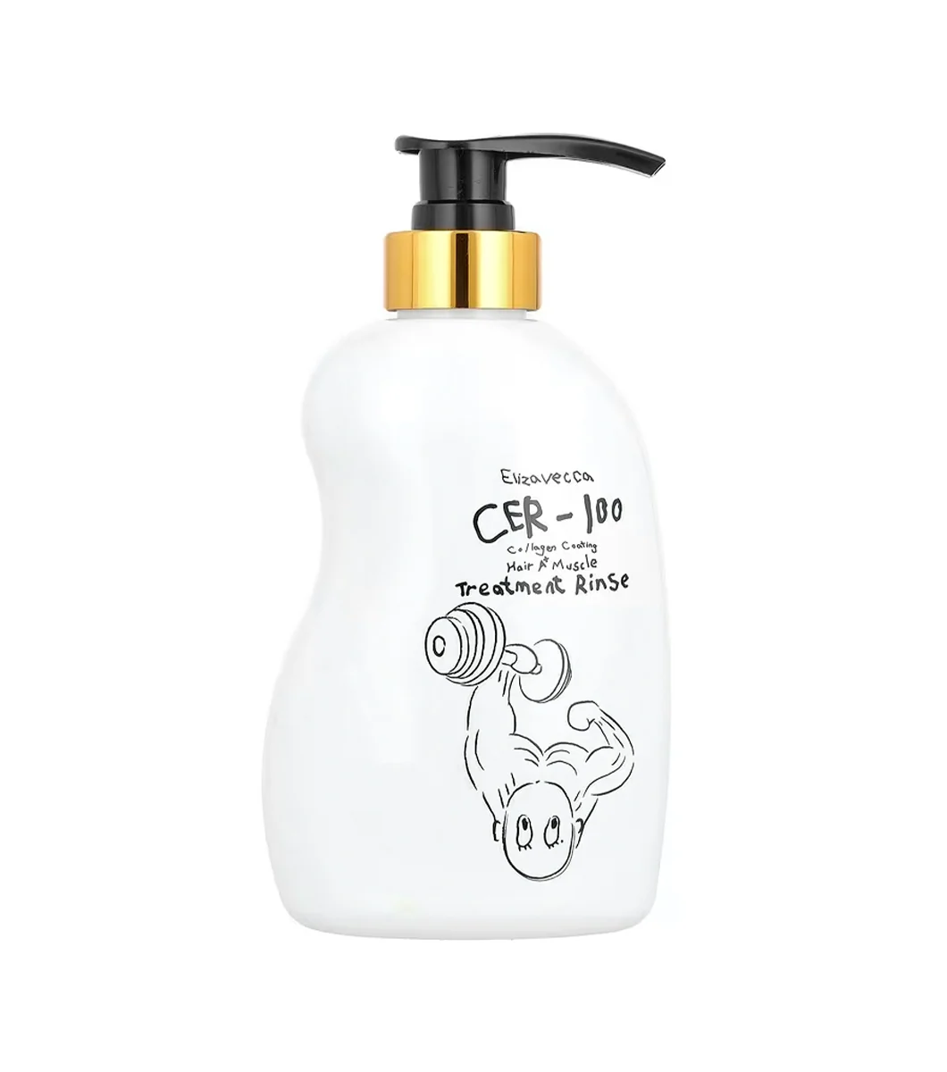 ELIZAVECCA CER-100 Collagen Coating Hair Muscle Treatment Rinse 500ml