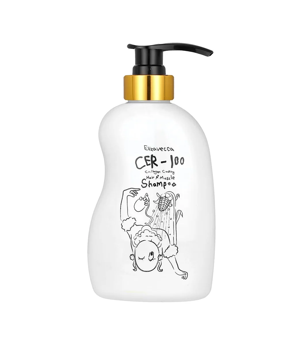 ELIZAVECCA CER-100 Collagen Coating Hair Muscle Shampoo 500ml