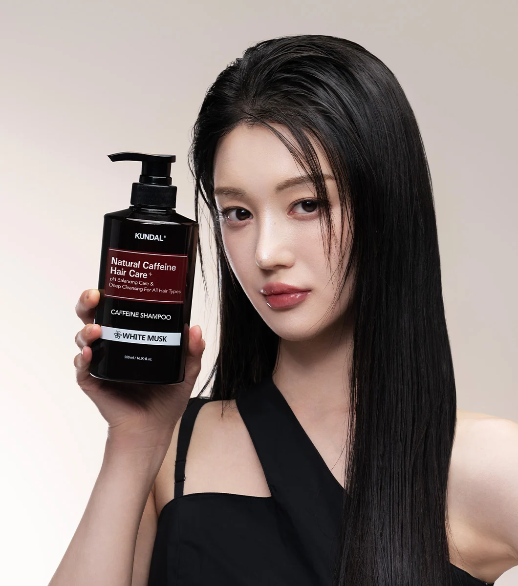 KUNDAL Caffeine Shampoo 500ml (Cherry Blossom)