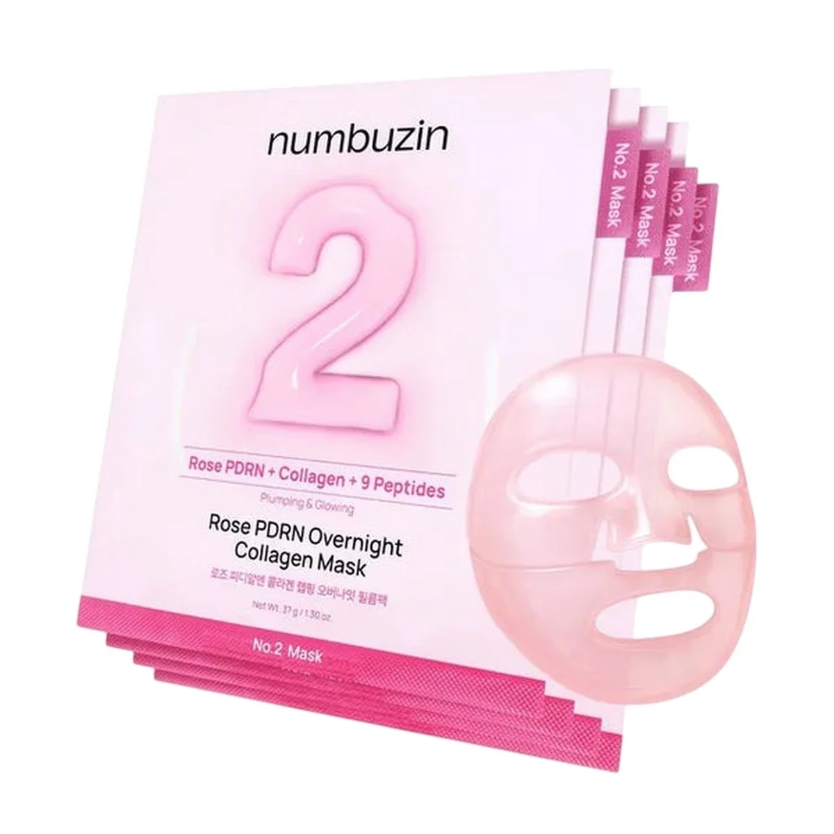NUMBUZIN No.2 Water Collagen 65% Voluming Sheet Mask 1u