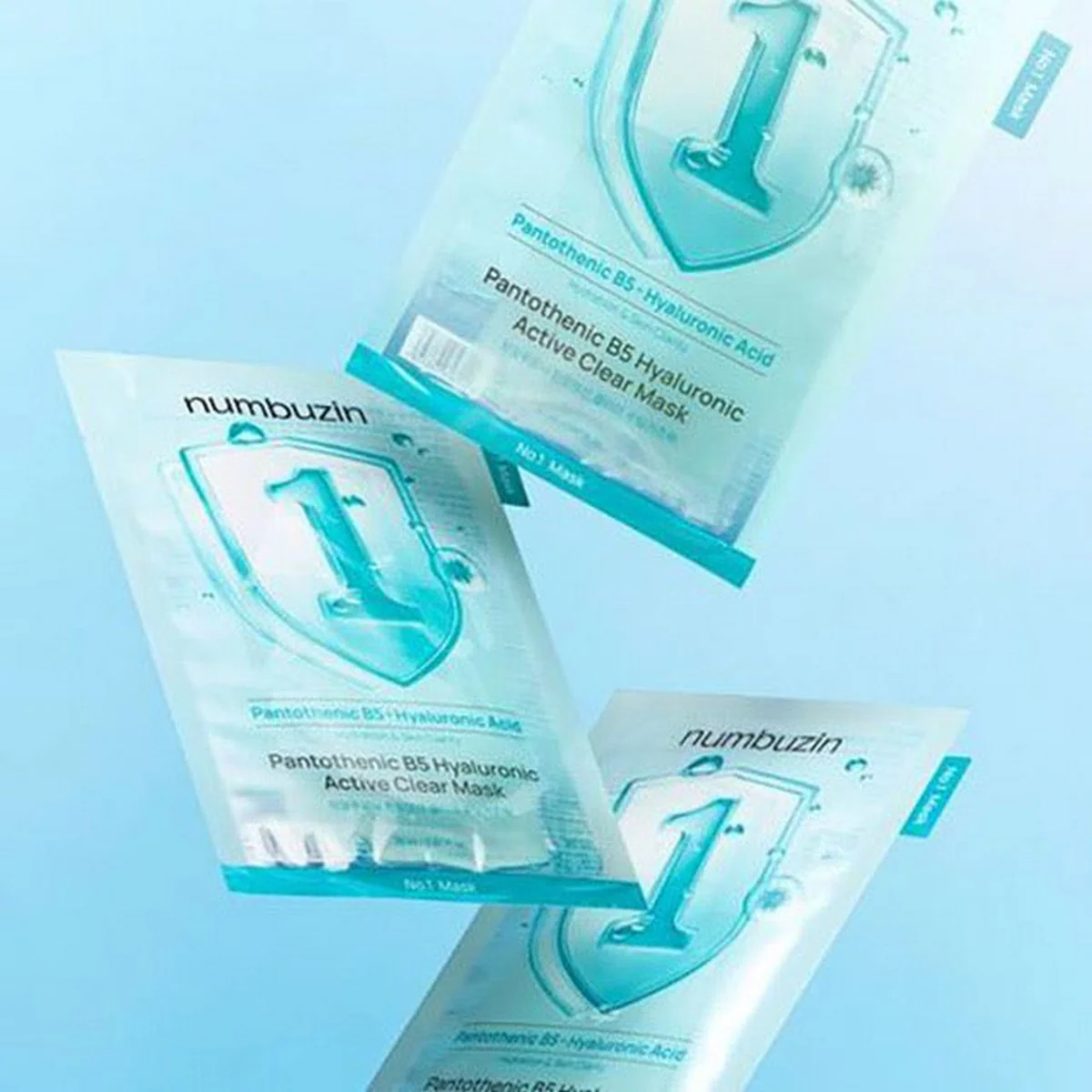 NUMBUZIN No.1 Pantothenic B5 Hyaluronic Active Clear Mask 1u