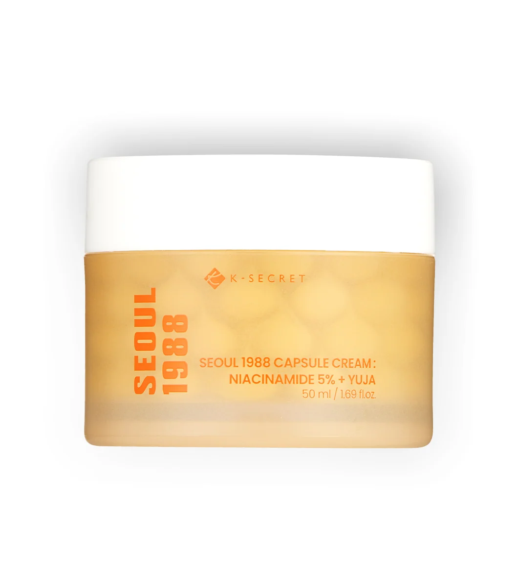 K-secret Seoul 1988 Capsule Cream: Niacinamide 5% + Yuja 50ml