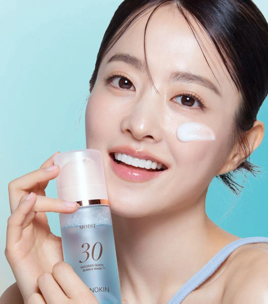 MENOKIN 30 Seconds Quick Bubble Mask Moist 95ml