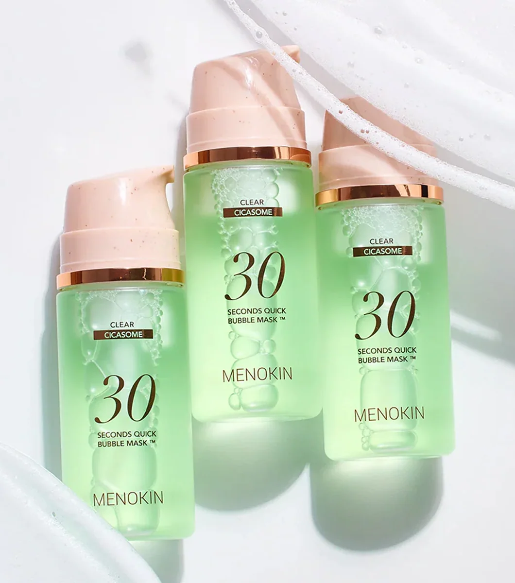 MENOKIN 30 Seconds Quick Bubble Mask Clear 95ml