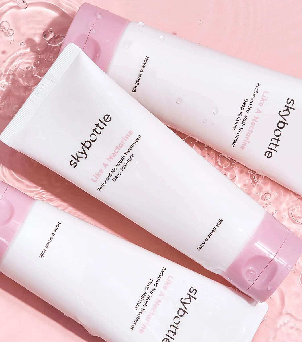 SKYBOTTLE Deep Moisture Perfumed No Wash Treatment Like A Nectarine 100ml