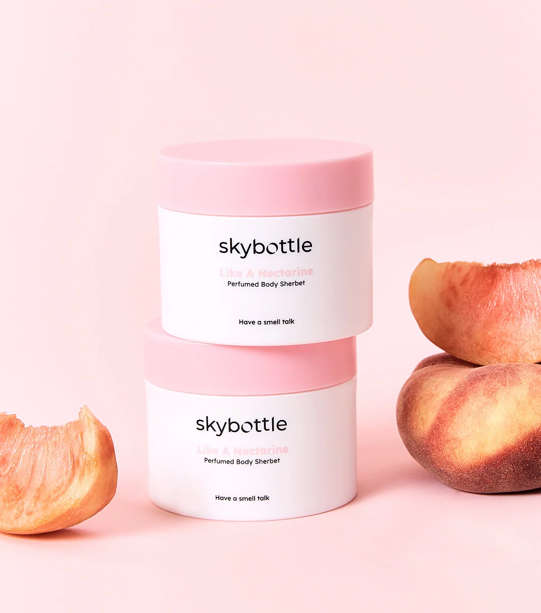 SKYBOTTLE Perfumed Body Sherbet Like A Nectarine 120ml