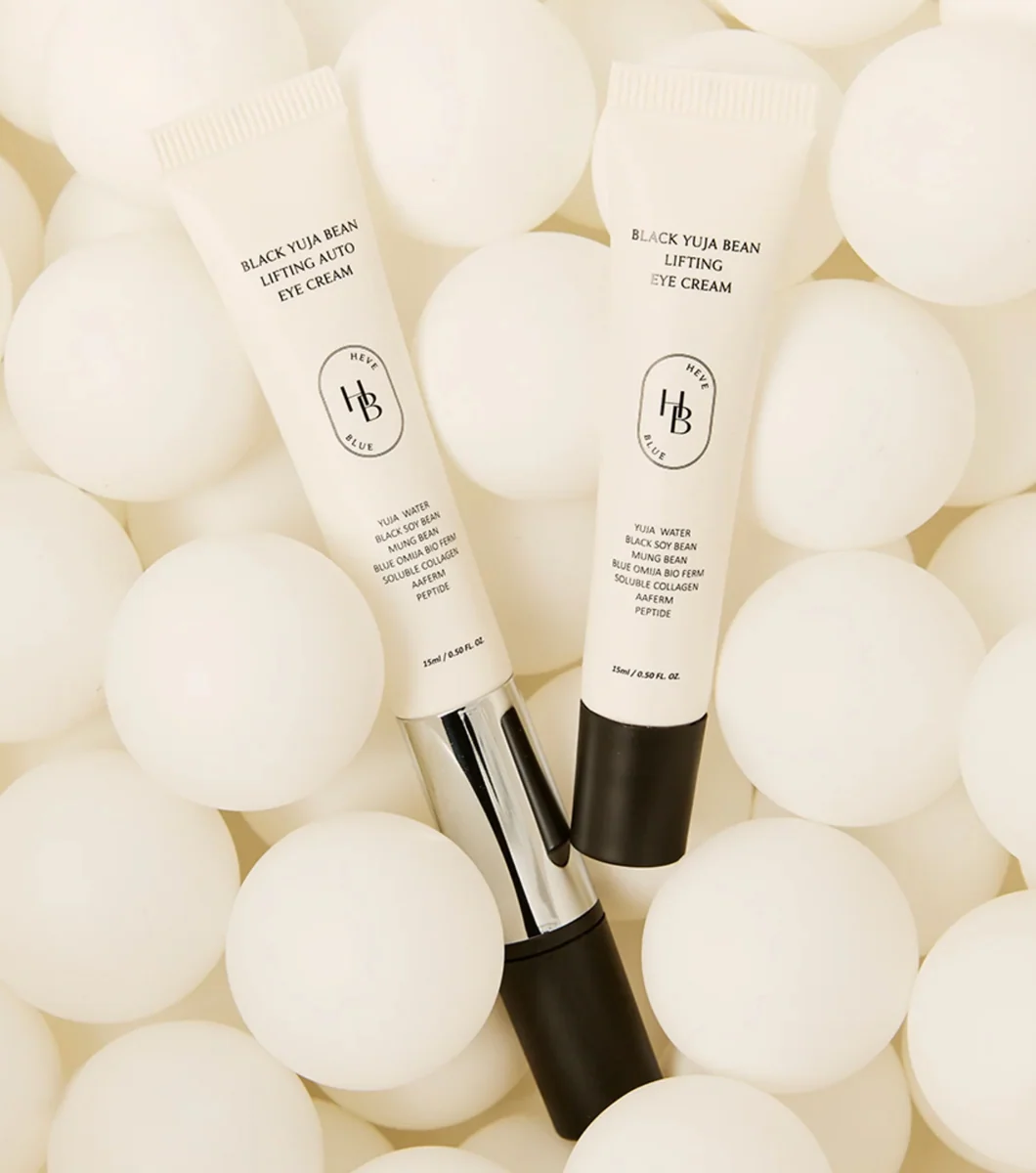 HEVEBLUE Black Yuja Bean Lifting Auto Eye Cream 15ml