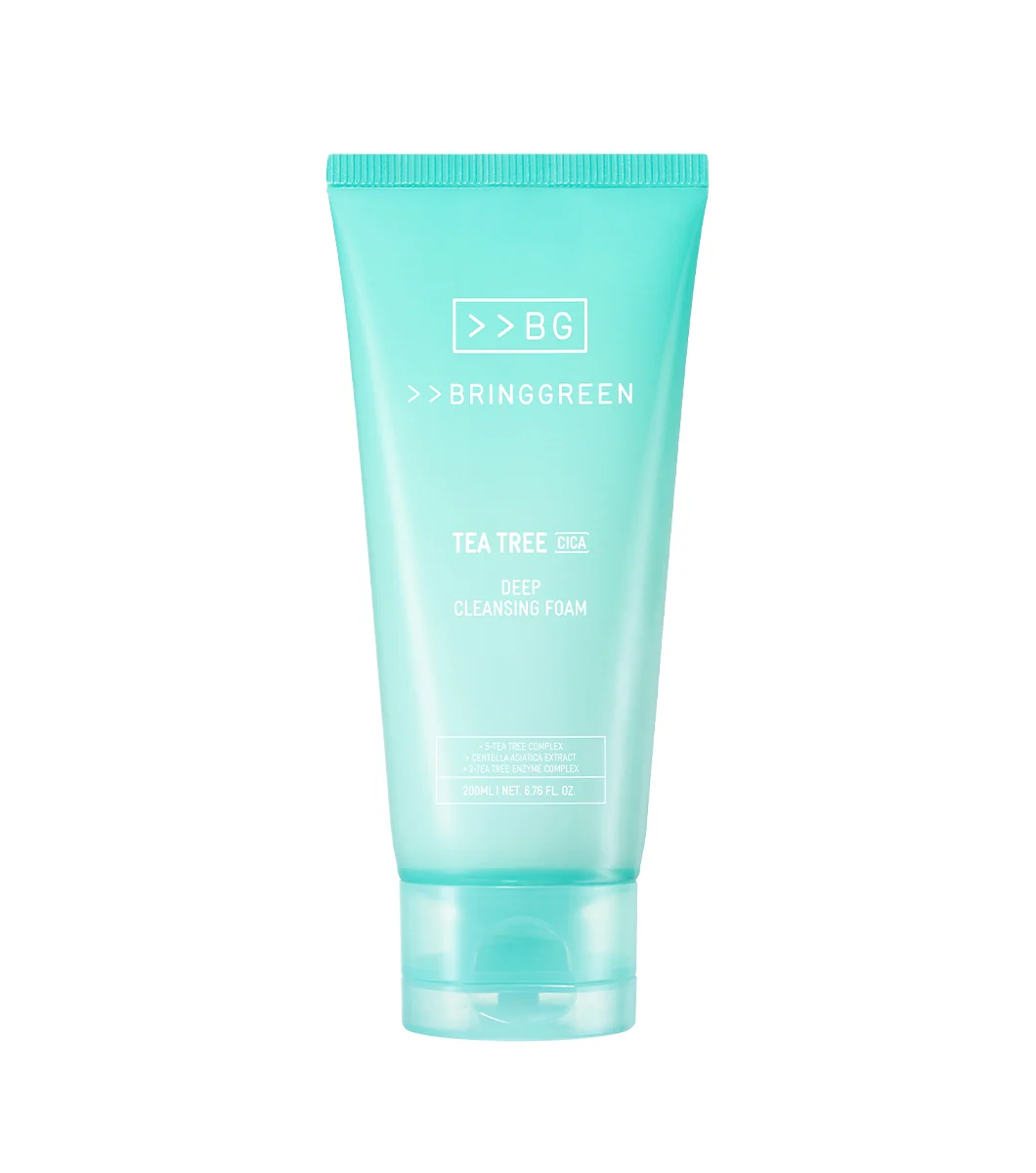 BRINGGREEN Tea Tree Cica Deep Cleansing Foam 120ml